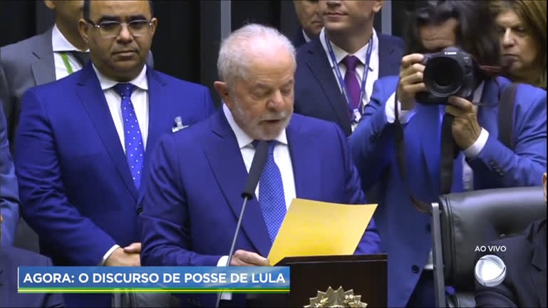 Vídeo: Confira o discurso de posse do presidente Lula no Congresso Nacional