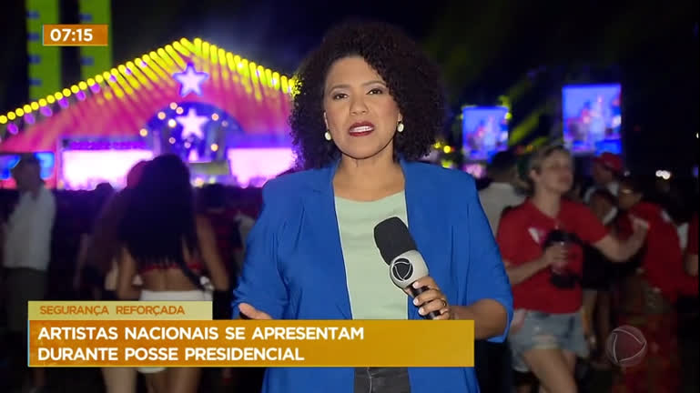 Vídeo: Mais de 60 artistas nacionais se apresentam durante posse presidencial