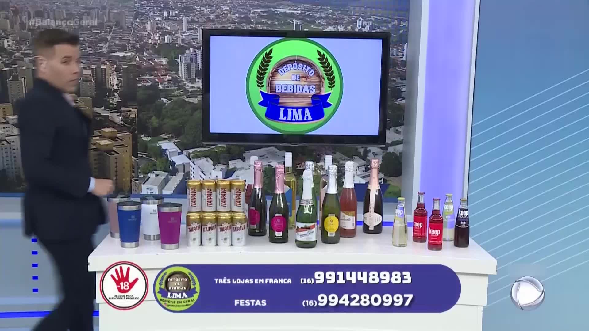 Vídeo: Depósito de Bebidas Lima - Balanço Geral - Exibido em 30/12/2022
