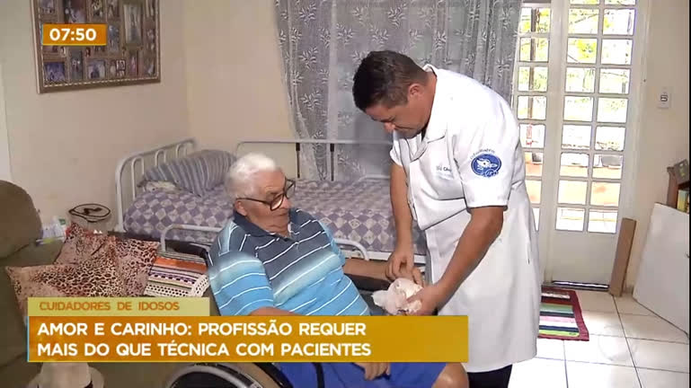 Vídeo: Pesquisa revela o perfil de cuidadores de idosos no DF