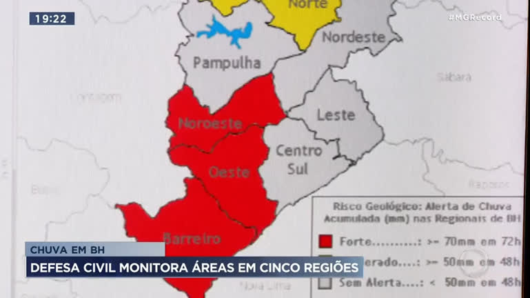Vídeo: Moradores de Nova Lima (MG) se preocupam com a previsão de novos temporais