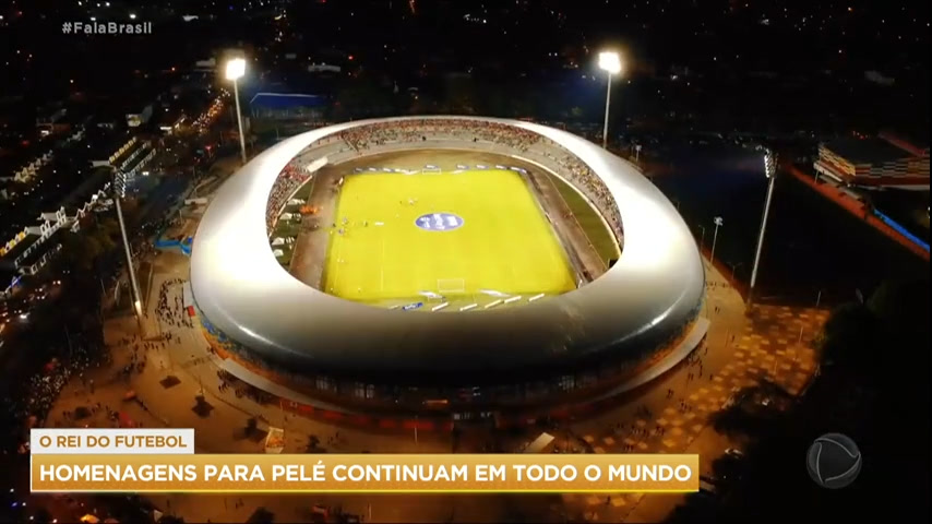 Vídeo: Estádios pelo mundo ganham o nome de Pelé