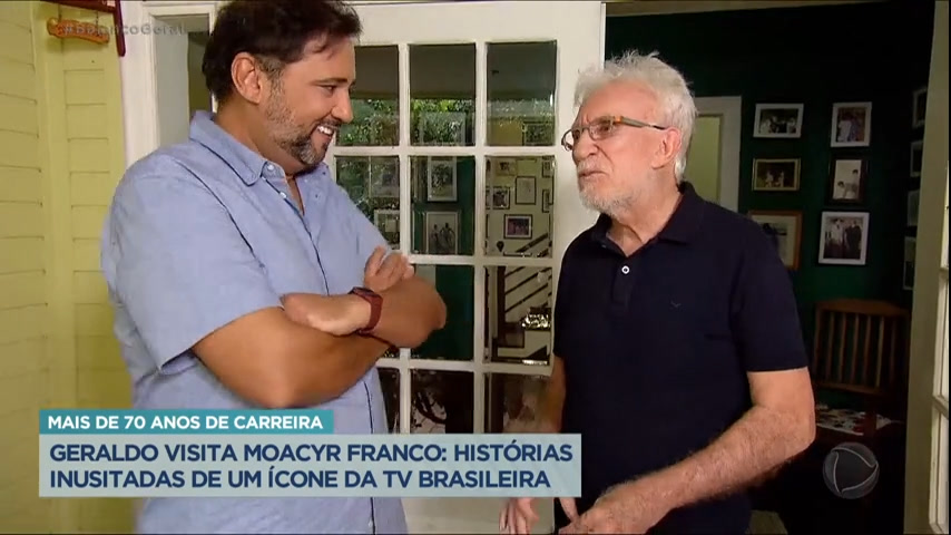 Vídeo: Moacyr Franco fala de Silvio Santos e de mágoa com Carlos Alberto