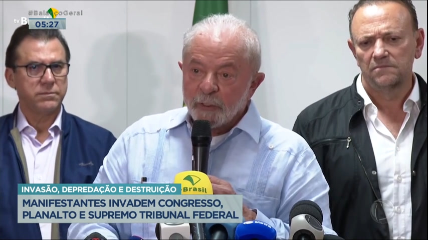Vídeo: Presidente Lula decreta intervenção federal no DF