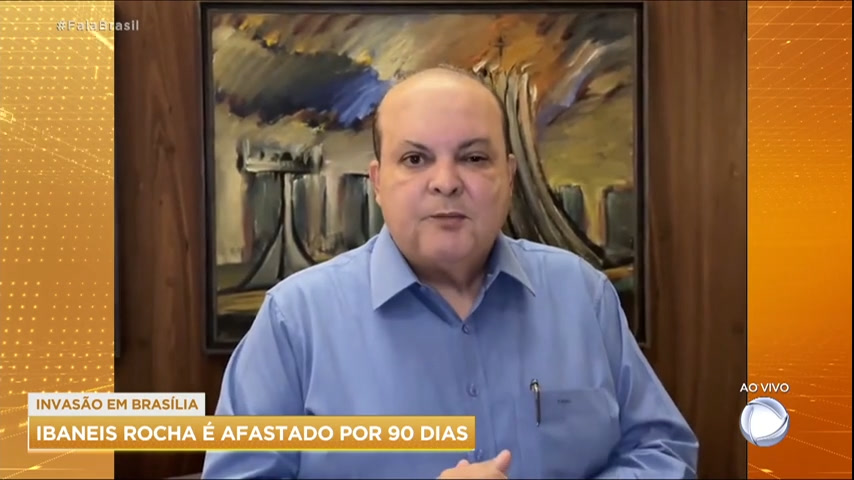 Vídeo: Moraes decide afastar governador Ibaneis Rocha por 90 dias