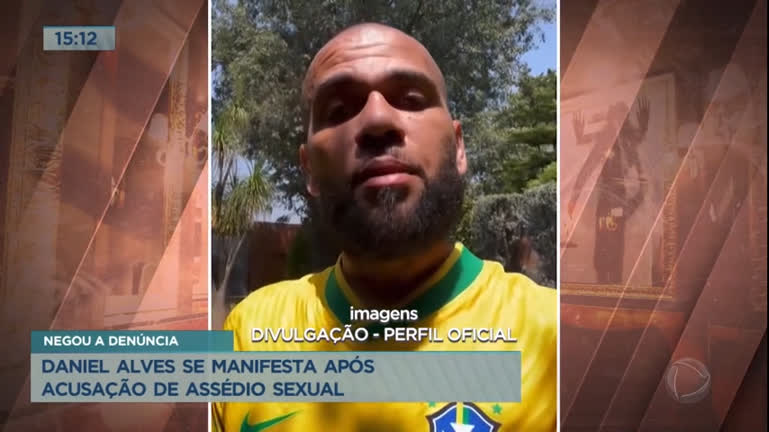 Vídeo: Daniel Alves se manifesta após acusação de assédio sexual