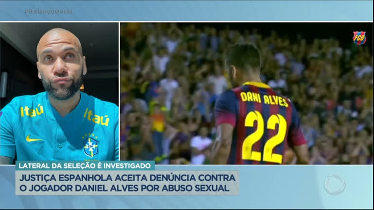 Vídeo: Justiça espanhola aceita denúncia contra Daniel Alves por assédio sexual