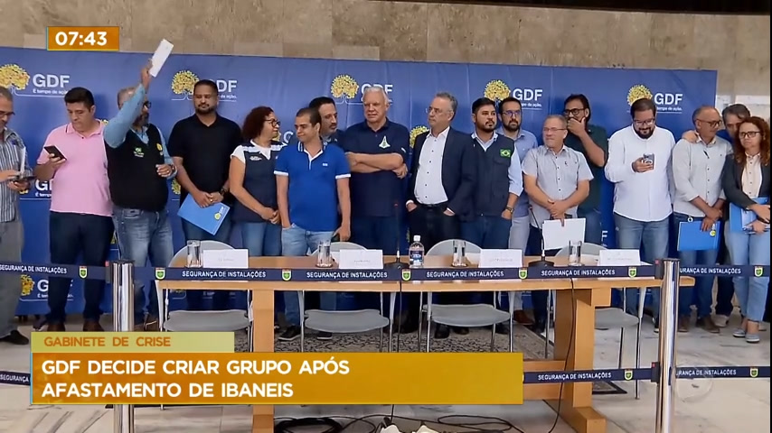 Vídeo: GDF cria gabinete de crise após o afastamento de Ibaneis Rocha