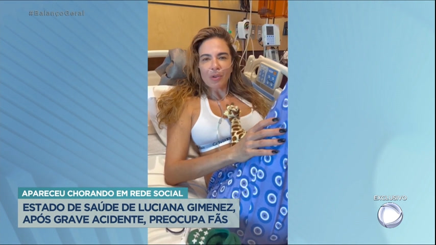 Vídeo: Exclusivo: Luciana Gimenez fala sobre acidente de esqui que quebrou a perna