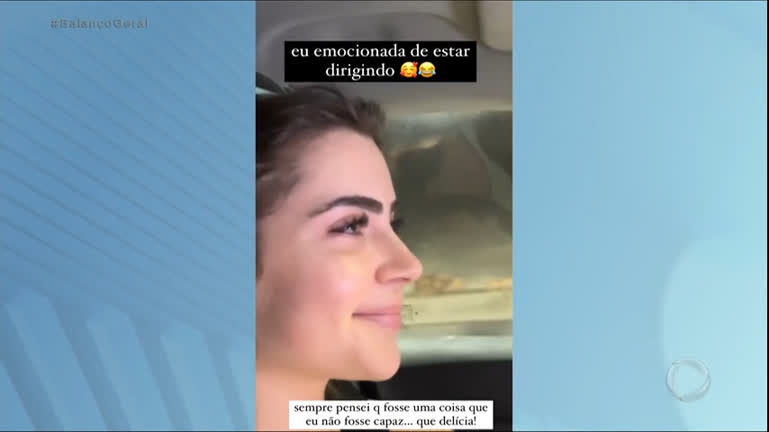 Vídeo: Jade Picon se emociona ao conseguir dirigir