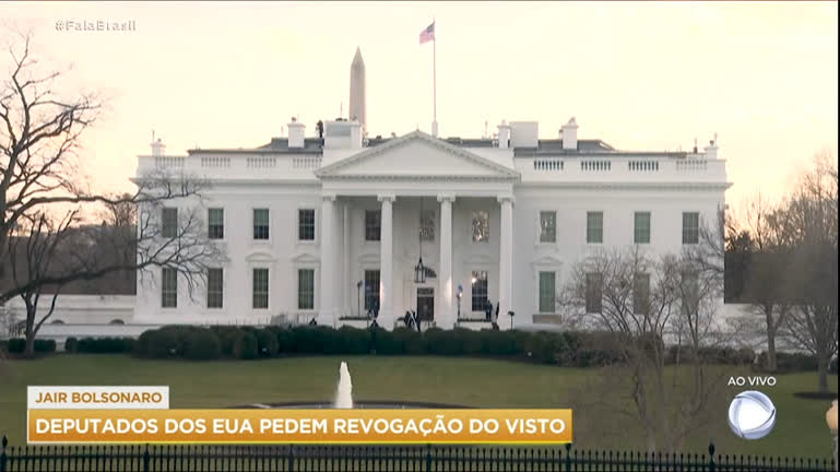 Vídeo: Deputados do partido de Biden pedem a revogação do visto de Bolsonaro