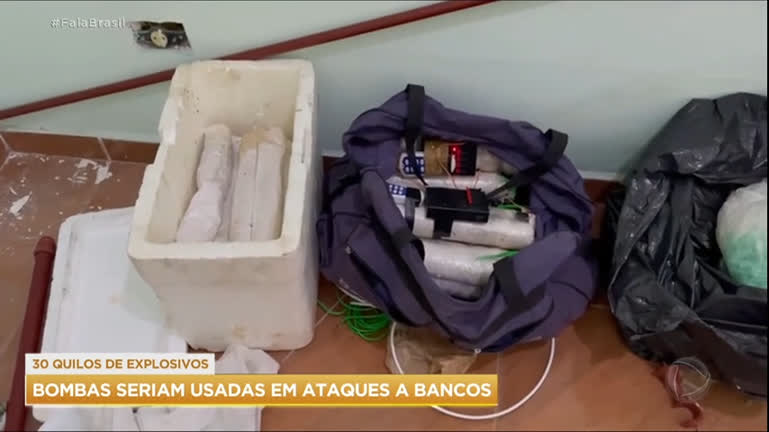 Vídeo: Polícia encontra 30 kg de explosivos em casa na região metropolitana de SP