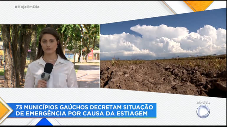 Vídeo: Governo coloca Rio Grande do Sul em estado de atenção por causa de estiagem