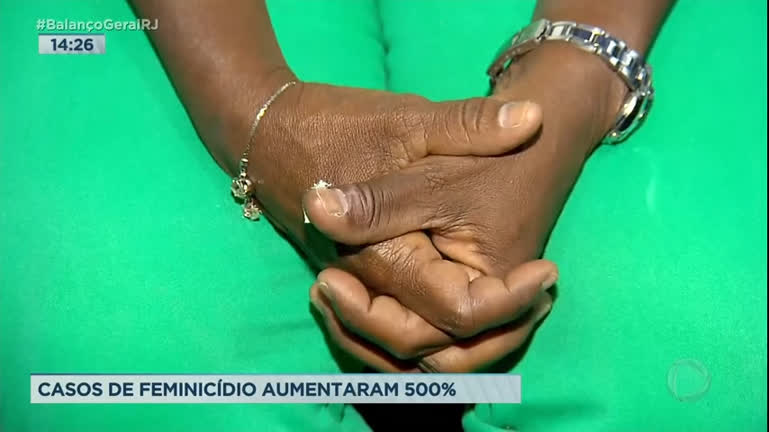 Vídeo: Casos de feminicídio aumentam 500% no RJ nos últimos seis anos