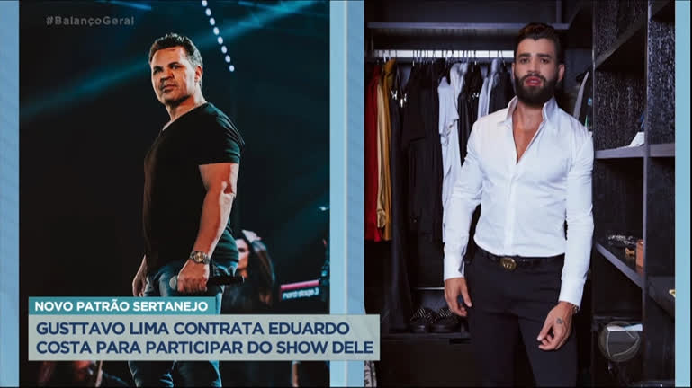 Vídeo: Gusttavo Lima contrata Eduardo Costa para participar de show