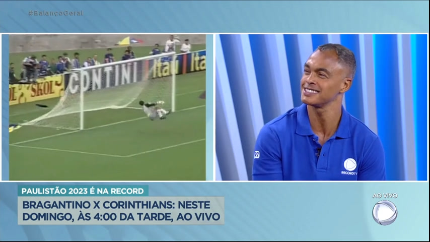 Vídeo: Dodô, famoso pelos gols bonitos, é a nova estrela da Record TV
