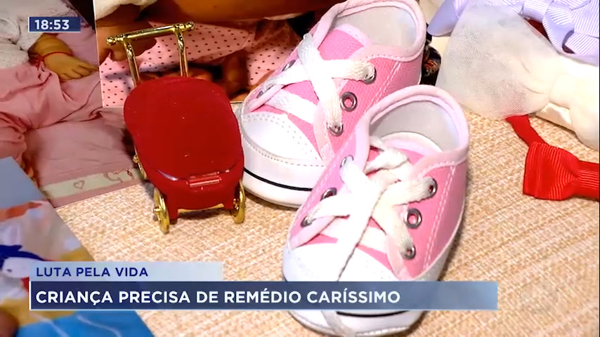 Vídeo: Família busca ajuda para criança com atrofia muscular