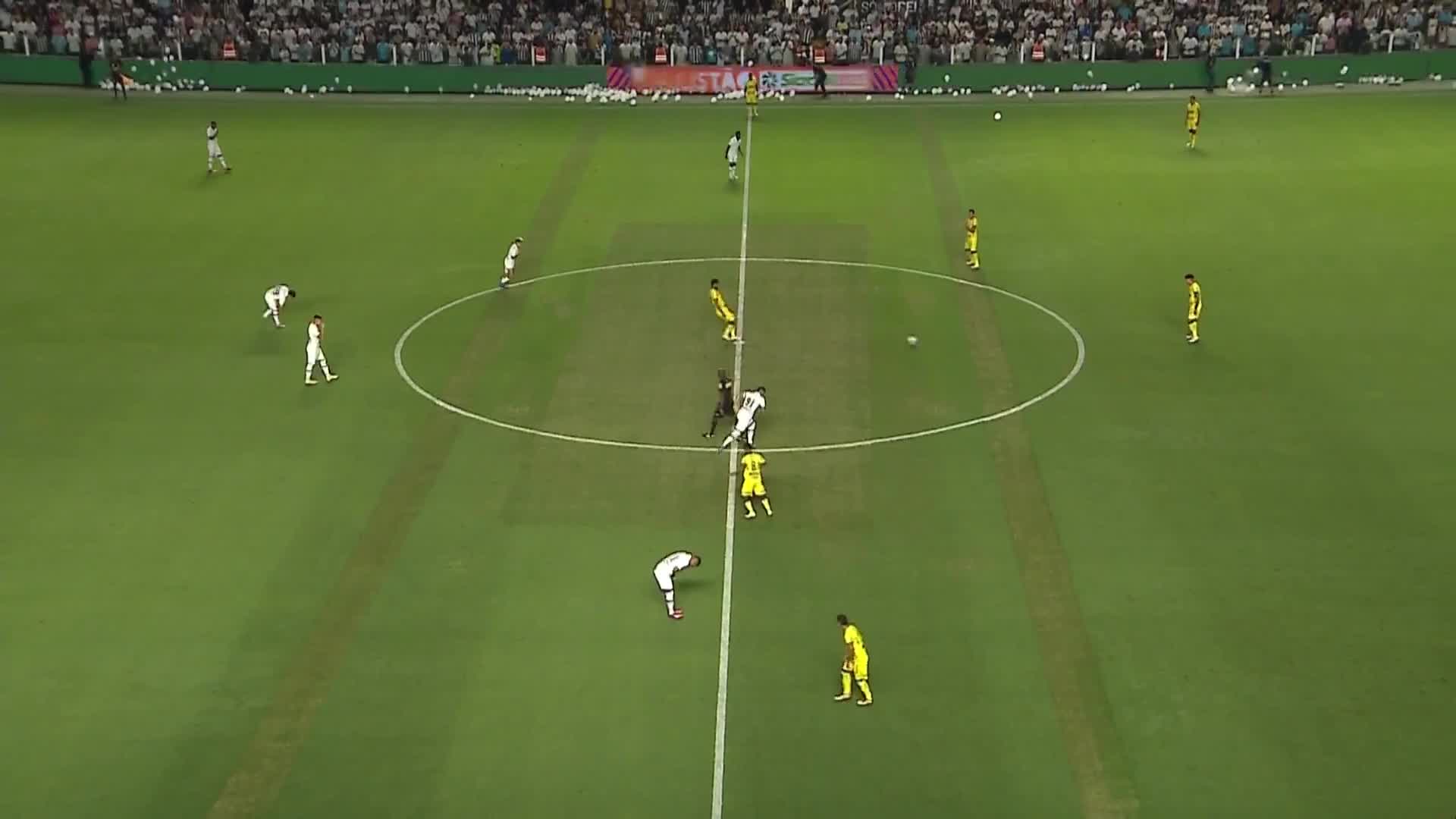 Vídeo: Acompanhe os melhores momentos da vitória do Santos sobre o Mirassol