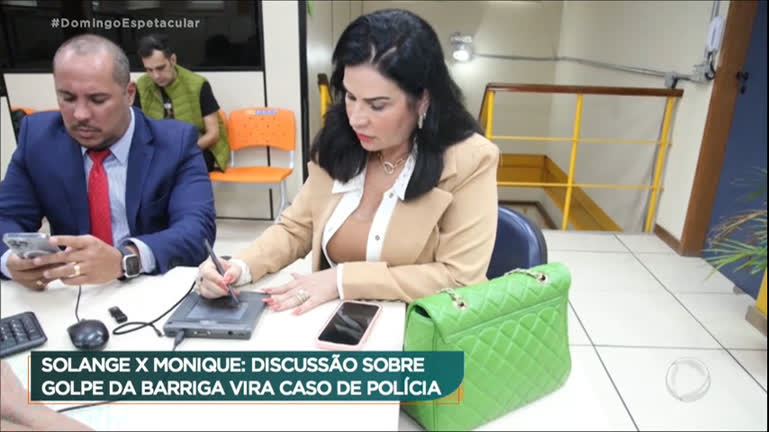 Vídeo: Discussão entre Solange Gomes e Monique Evans sobre golpe da barriga vira caso de polícia