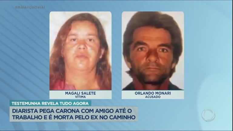 Vídeo: Diarista é assassinada pelo ex-marido no interior de São Paulo