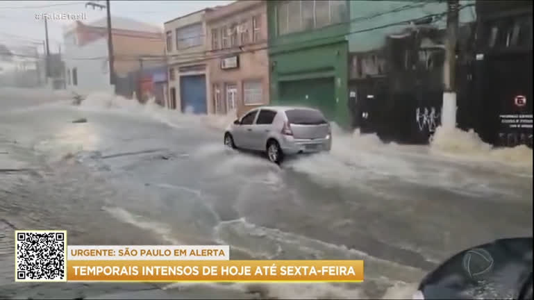 Vídeo: Defesa Civil coloca São Paulo em estado de emergência por temporais