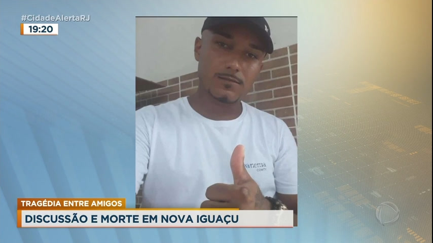 Vídeo: Discussão entre amigos termina em morte na Baixada Fluminense