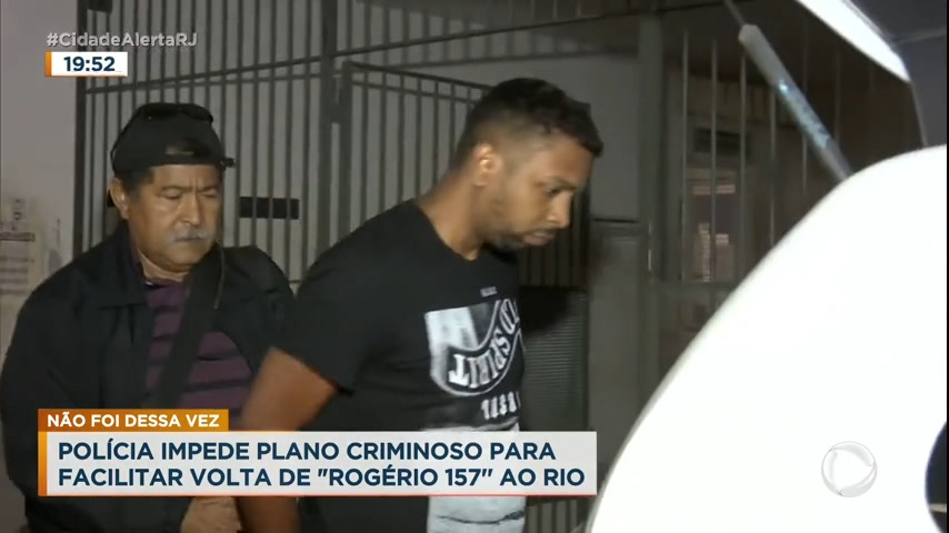 Vídeo: Polícia impede fraude para tentar transferir Rogério 157 para o Rio