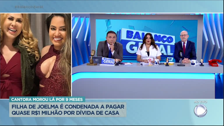 Vídeo: Filha de Joelma é condenada a pagar dívida de R$ 1 milhão