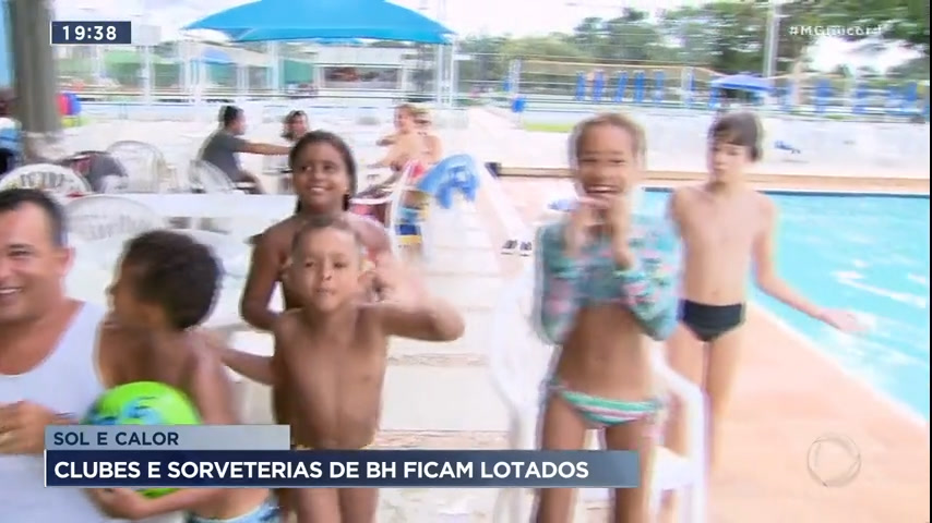 Vídeo: Retorno do sol e do calor garantem alegria para as crianças nas férias