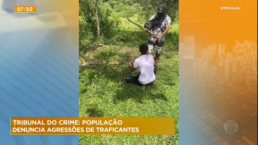 Vídeo: População denuncia agressões de traficantes em Ouro Preto (MG)