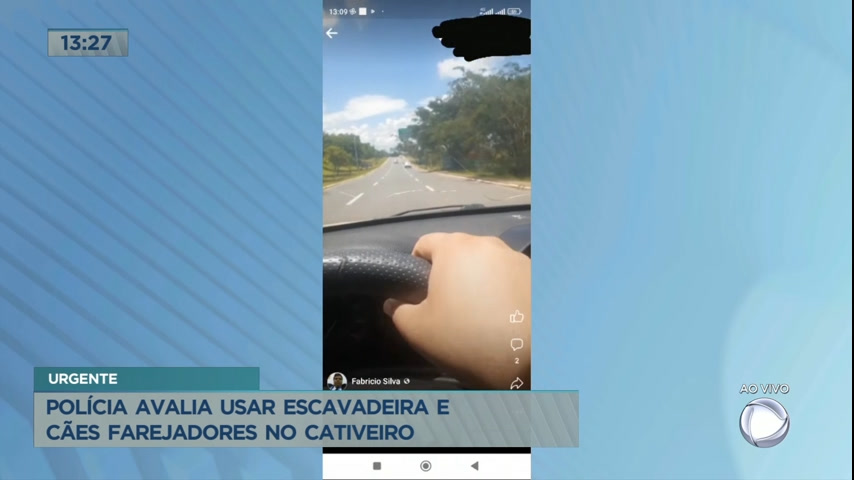 Vídeo: Acusado de vigiar cativeiro postou vídeo pouco antes de ser preso