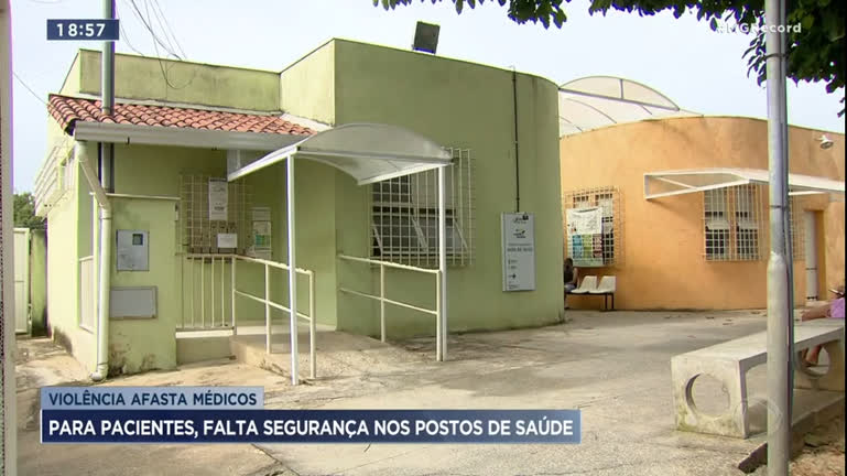 Vídeo: A falta de segurança em postos de saúde afasta profissionais e prejudica o atendimento a pacientes em Belo Horizonte
