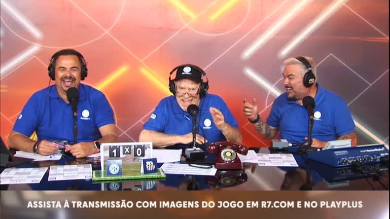 Vídeo: Confira Comigo no Replay : trio se diverte com a vitória do Guarani sobre o Santos