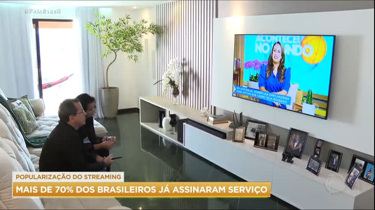 Vídeo: Maioria da população brasileira assina algum serviço de streaming
