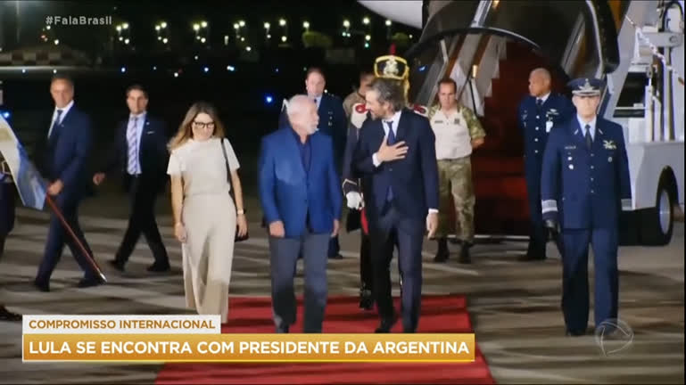 Vídeo: Lula se reúne com presidente da Argentina nesta segunda-feira (23)
