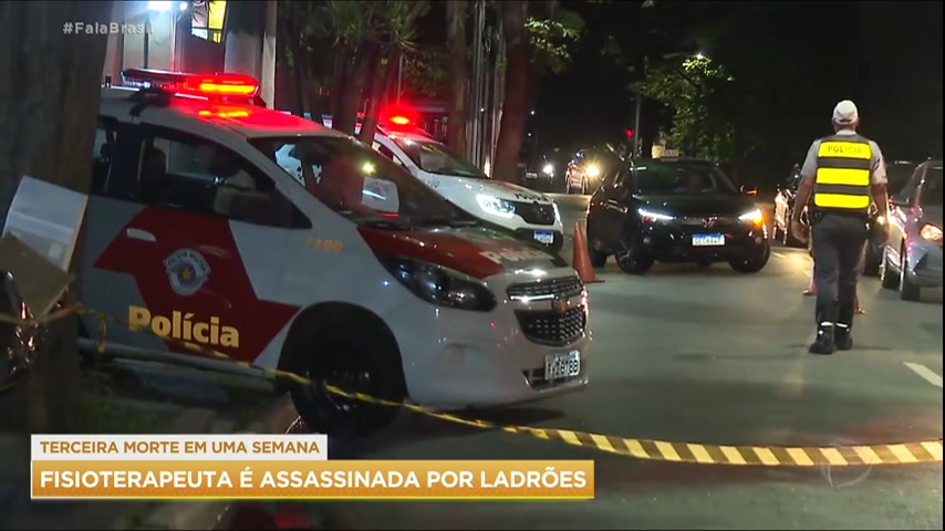 Vídeo: Assaltantes atiram e matam fisioterapeuta no ABC paulista