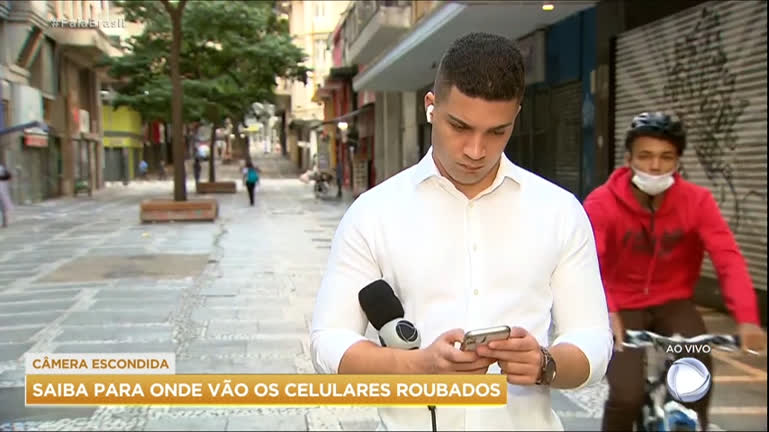 Vídeo: Fala Brasil mostra para onde vão os celulares roubados ou perdidos