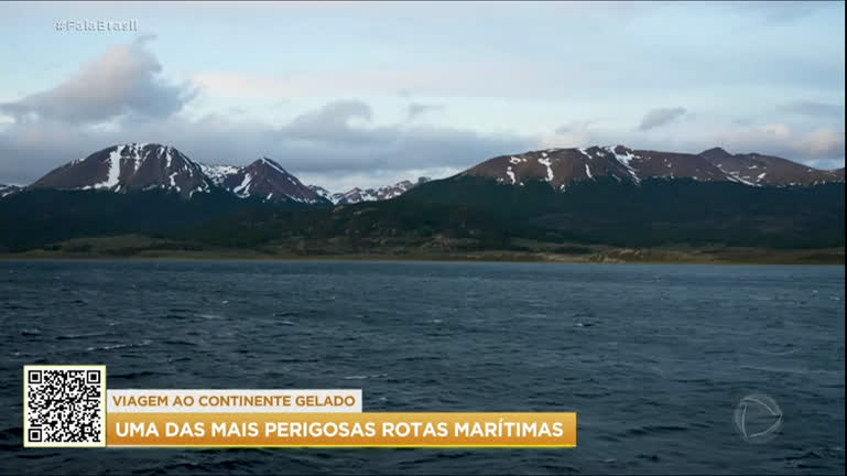 Vídeo: Viagem ao Continente Gelado: Equipe navega pelo mar mais perigoso do mundo