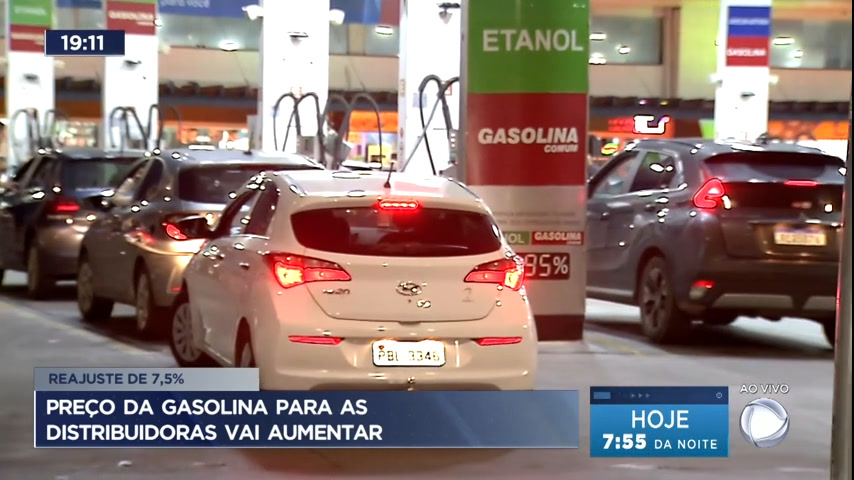 Vídeo: Preço da gasolina para as distribuidoras vai aumentar