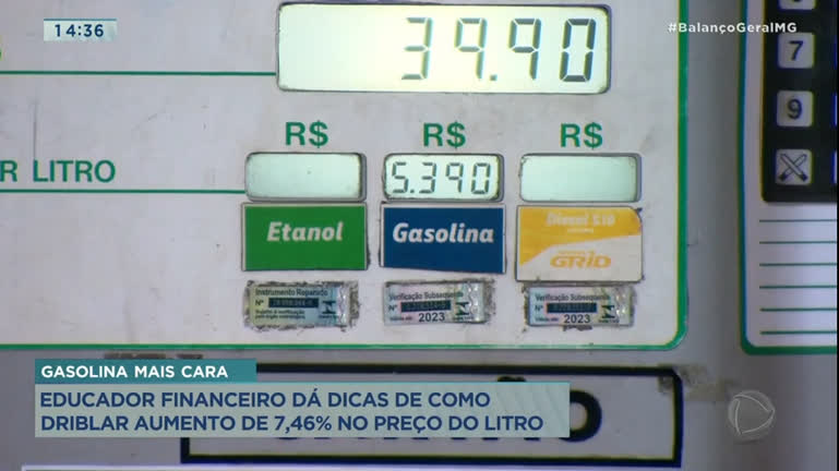 Vídeo: Preço da gasolina aumenta 7% em todo o país