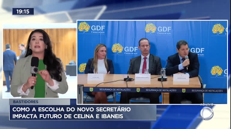 Vídeo: Como a escolha do novo secretário impacta o futuro de Celina e Ibaneis