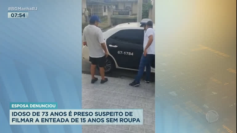 Vídeo: Idoso é preso após filmar enteada nua em Itaguaí (RJ)