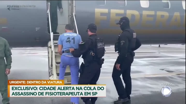 Vídeo: Marcola é transferido para presídio em Brasília