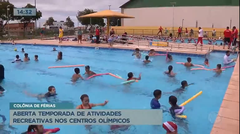 Vídeo: Aberta temporada de atividades recreativas nos centros olímpicos