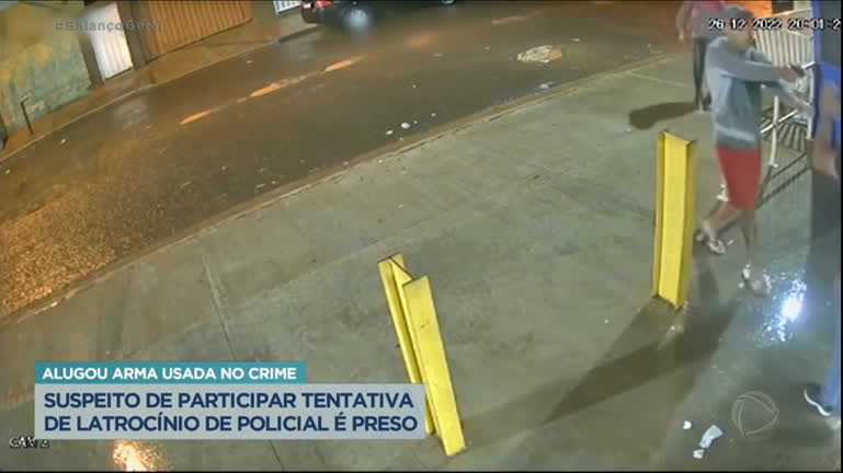 Vídeo: Suspeito de matar policial em tentativa de assalto no interior paulista é preso
