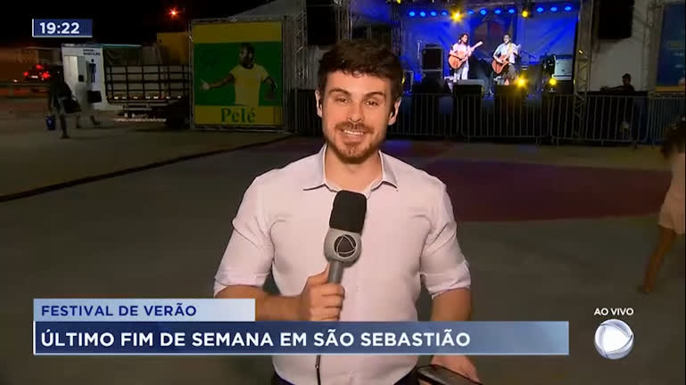 Vídeo: São Sebastião também encerra a programação de verão