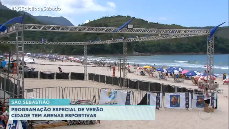 Vídeo: Esporte e Praia: São Sebastião conta com programação especial