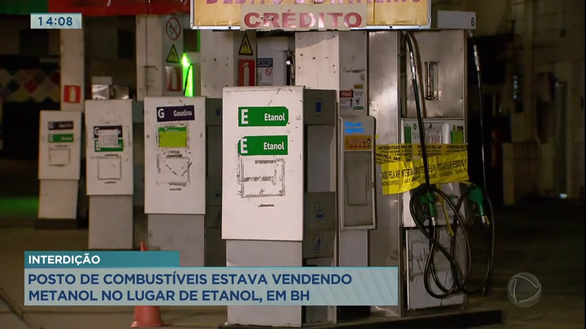 Vídeo: Agência Nacional de Petróleo interdita posto de combustível em Belo Horizonte