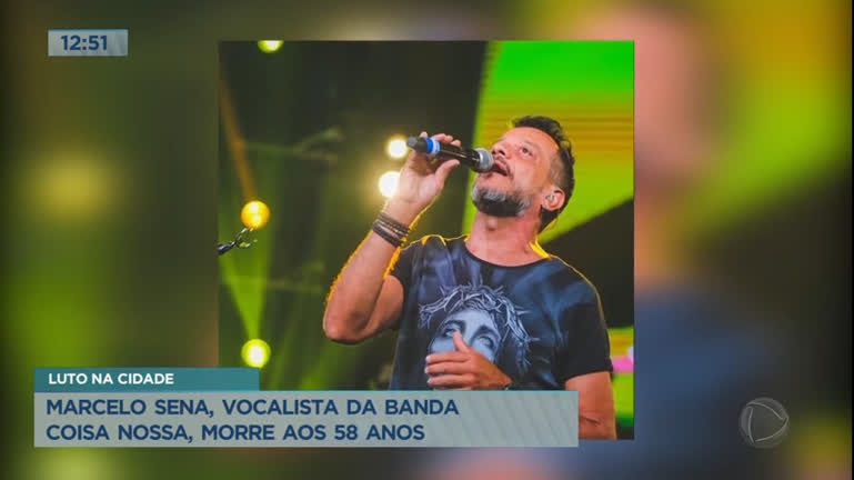 Vídeo: Marcelo Sena, vocalista da banda Coisa Nossa, morre, aos 58 anos