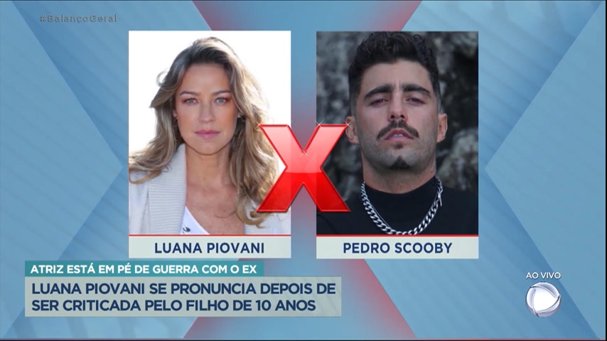 Vídeo: Filho de Luana Piovani e Pedro Scocoby faz post contra a mãe